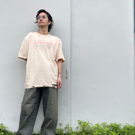 FACCIES「AGINGA FADE TEE(HEARD)」