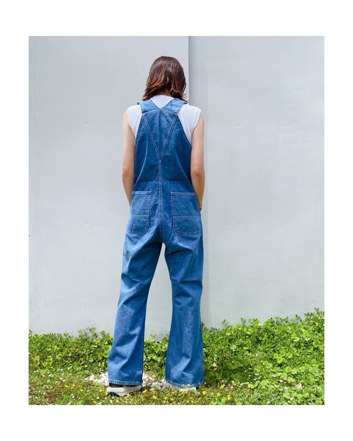 【美品】HOLIDAY BIG DENIM オーバーオール（0）フレア fit=scale-down,w=1200