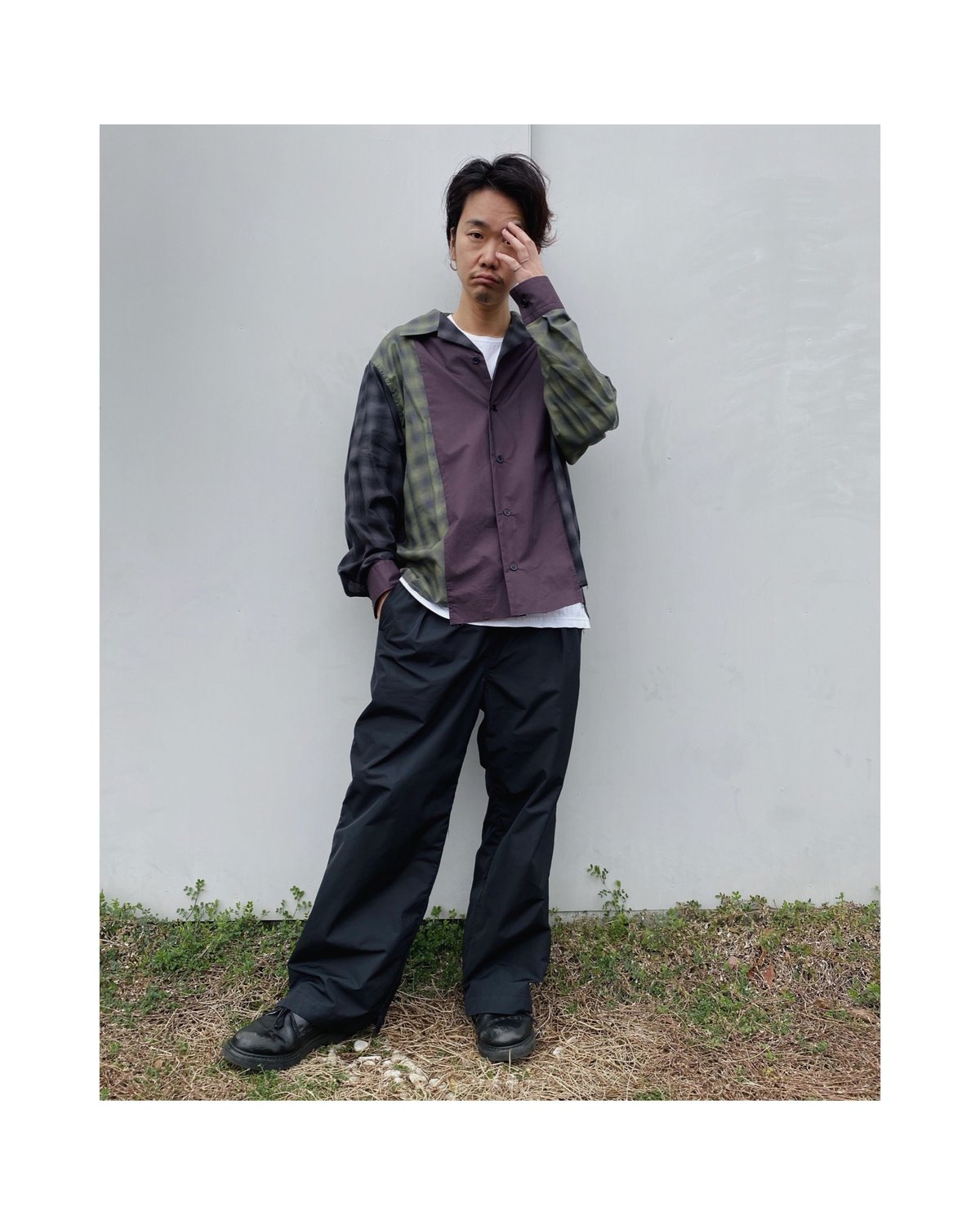 BLACK WEIRDOS「Crazy Pattern Shirt」 | gouter le