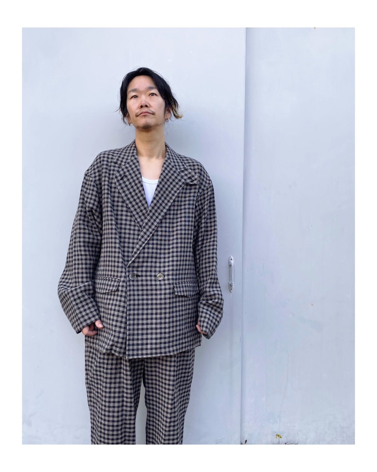 ERiKOKATORi エリコカトリ check cotton jacket ERiKOKATORi「check cotton jacket」black. | gouter