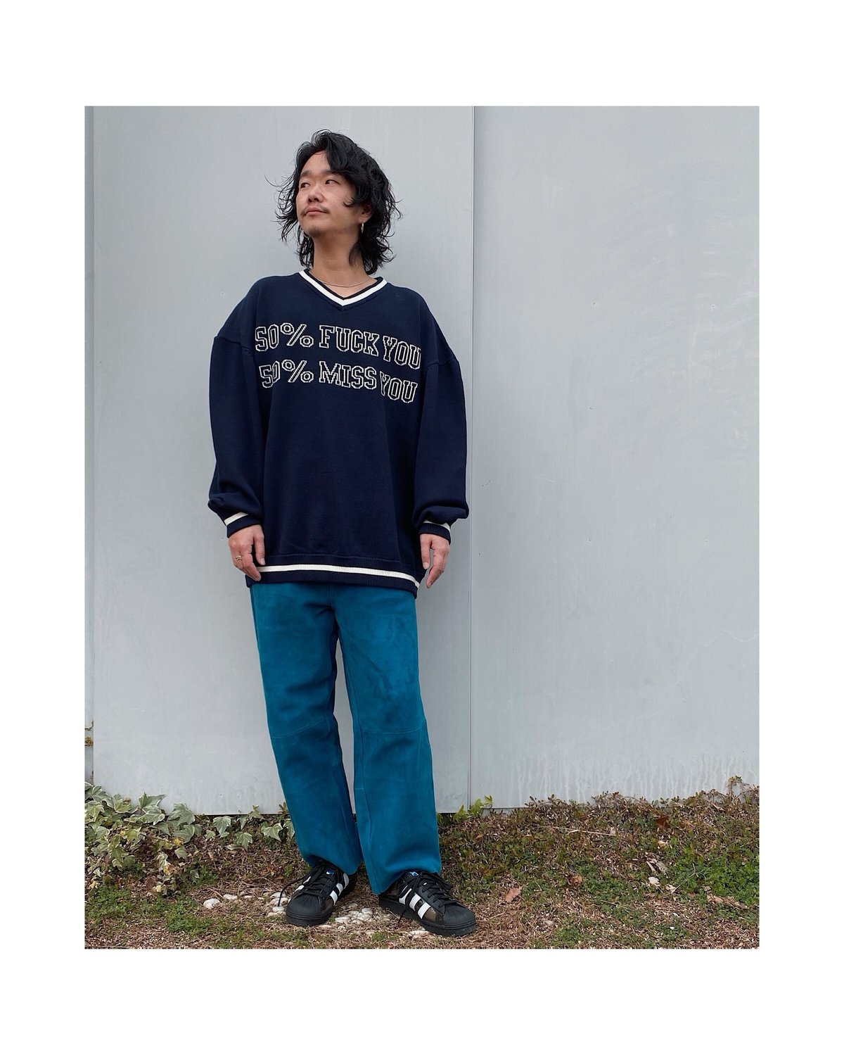 SON OF THE CHEESE「50% V neck」 | gouter le cabinet