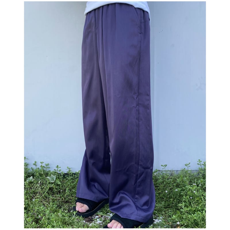 DOMENICO+SAVIO「TWILL EASY PANTS」purple. | goute 