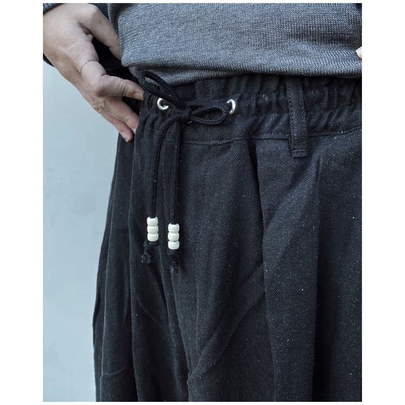 FACCIES「S/L Super wide pants」 black. | gouter l