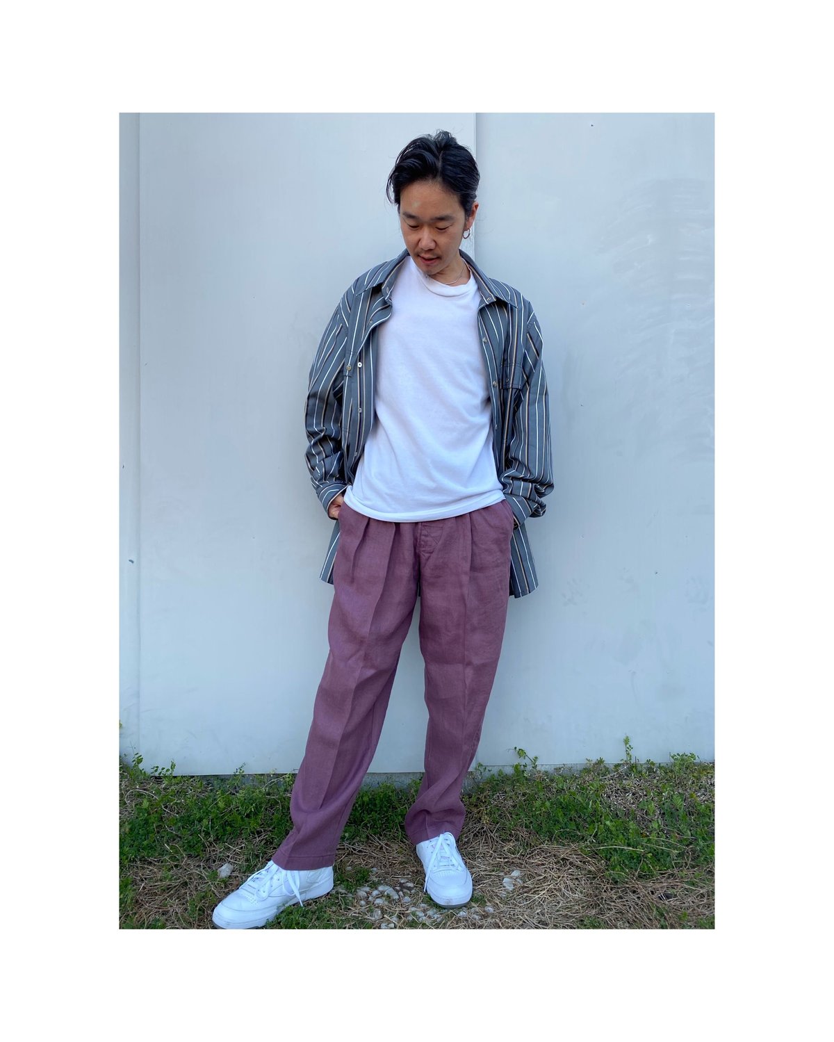 comfortable reason スラックス COMFORTABLE REASON「Linen Slacks」 | gouter le ca