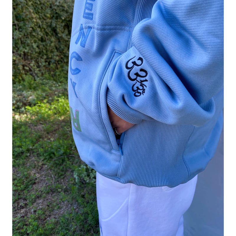 BLACK WEIRDOS「Crewneck Sweat shirt (BETTY) 」blu