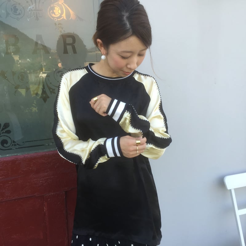 VOTE MAKE NEW CLOTHES SATIN SOUVENIOR L/S | go