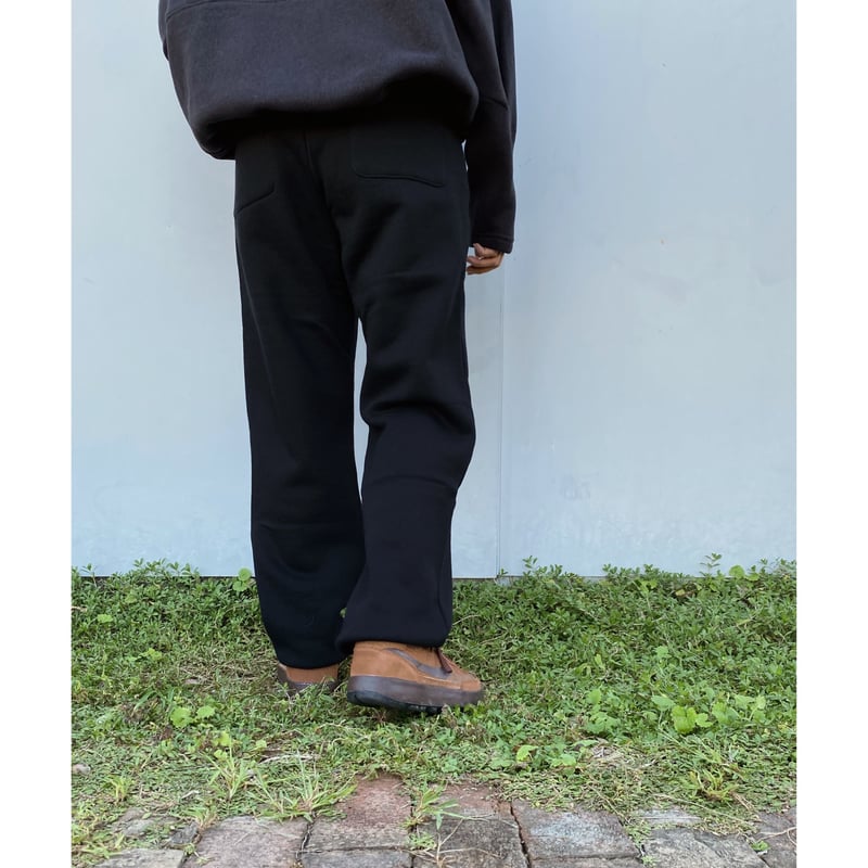 BLACK WEIRDOS「Reversible Sweat pants」black. | g