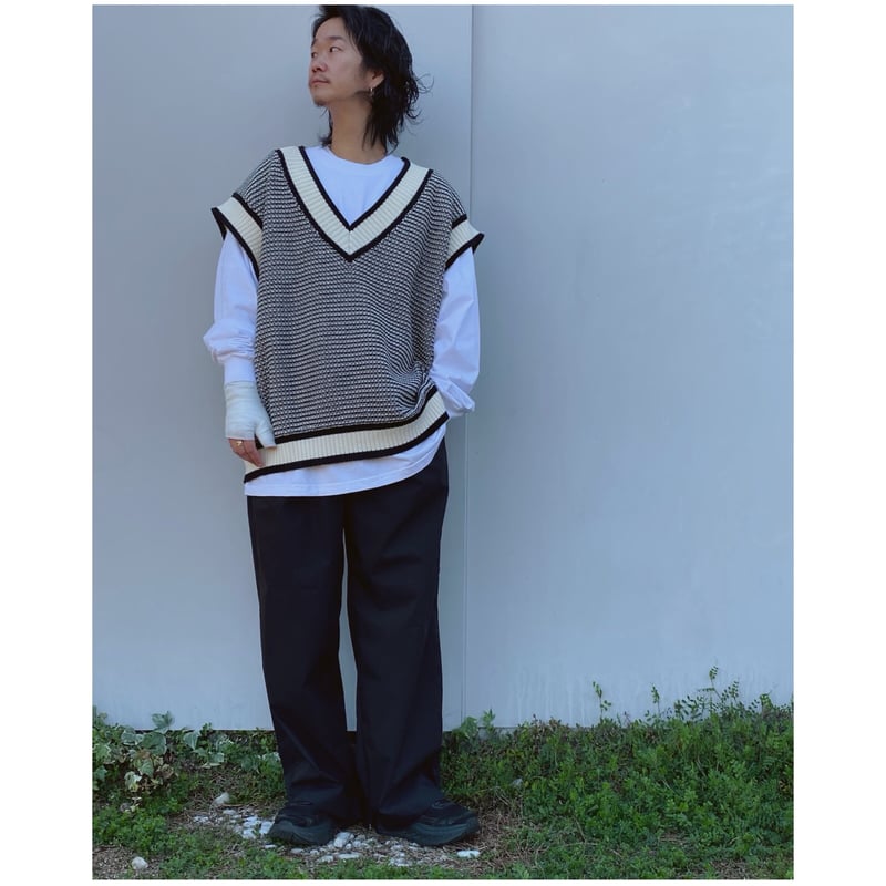 パンツ Ethos Stripe Dokan pants Ethos Stripe Dokan pants