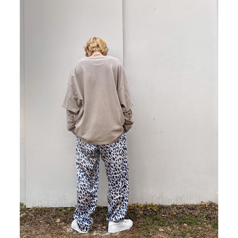 PHINGERIN「NIGHT PANTS SILK LEO WHITE」 | gouter