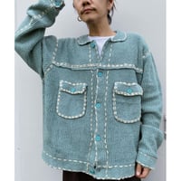 希少 PHINGERIN PG1 ニット オリーブ L 希少 PHINGERIN PG1 ニット オリーブ L