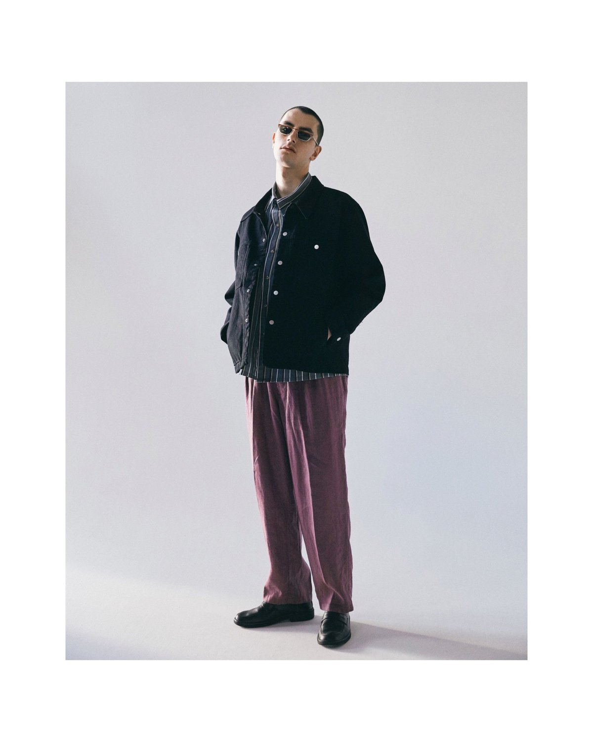 COMFORTABLE REASON「BLACK DENIM JACKET」 | gouter