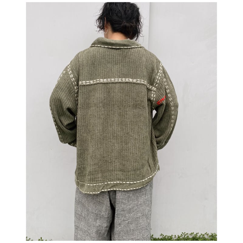 PHINGERIN「PG1 KNIT」olive. | gouter le cabinet PHINGERIN「PG1 KNIT」olive. | gouter le cabinet