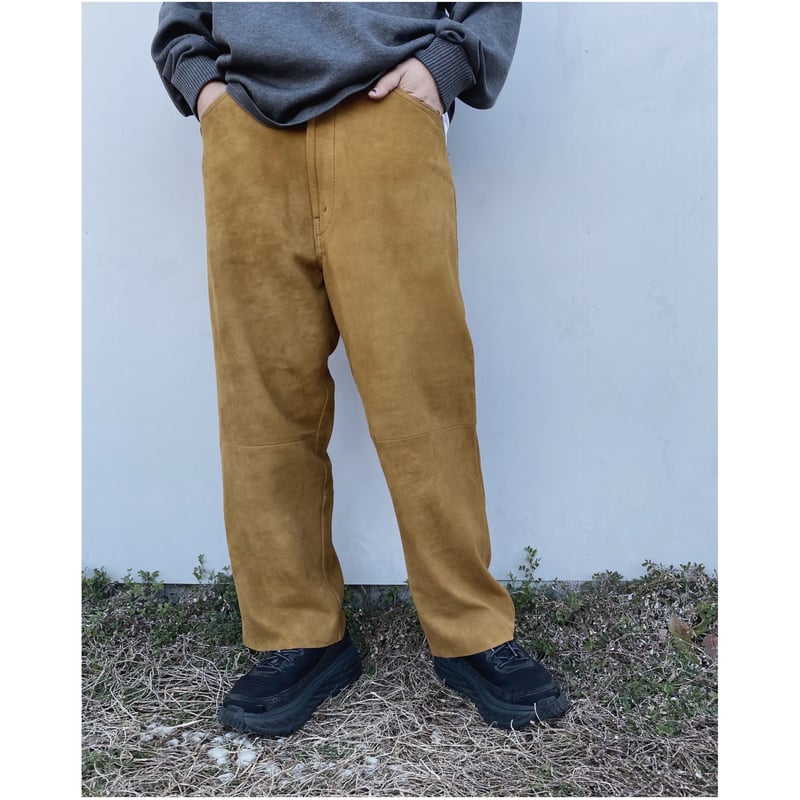 WESTOVERALLS「SUEDE WIDE PANTS」 | gouter le cabinet