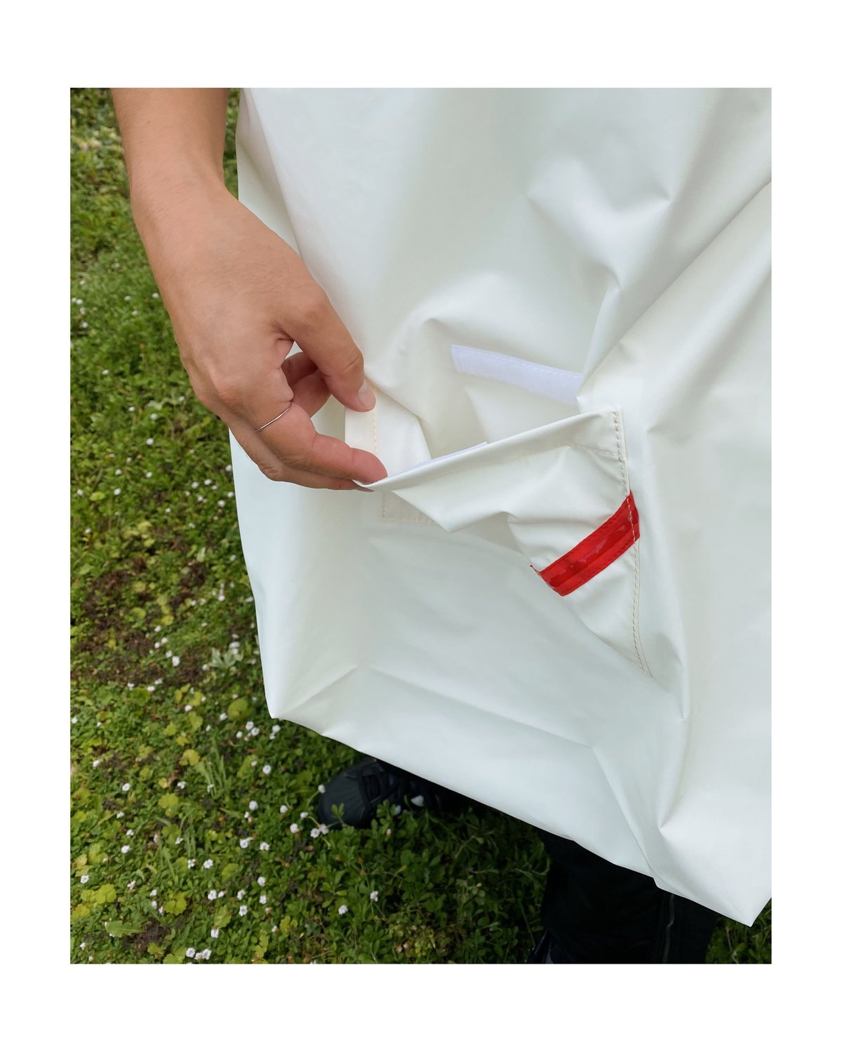 PHINGERIN「IMPROVISATION BAG」white. | gouter le 