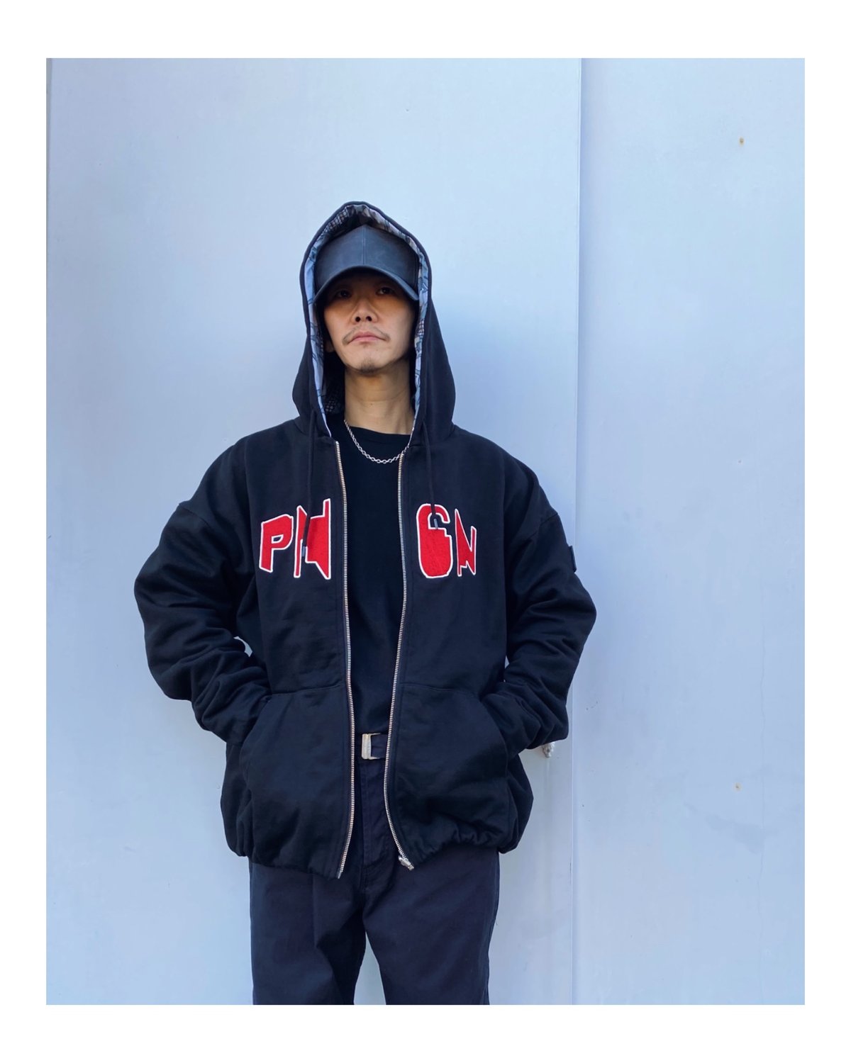 ラ*ナ様 PHINGERIN Pngn zip hoodie \