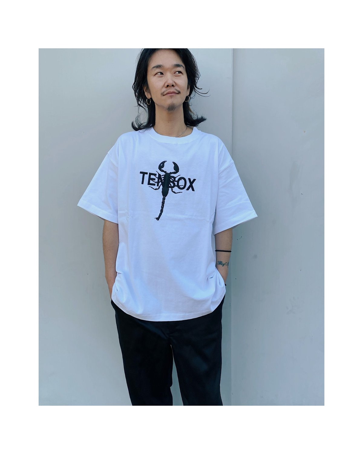 TEN BOX「Tony Scorpion Tee」white. | gouter le c