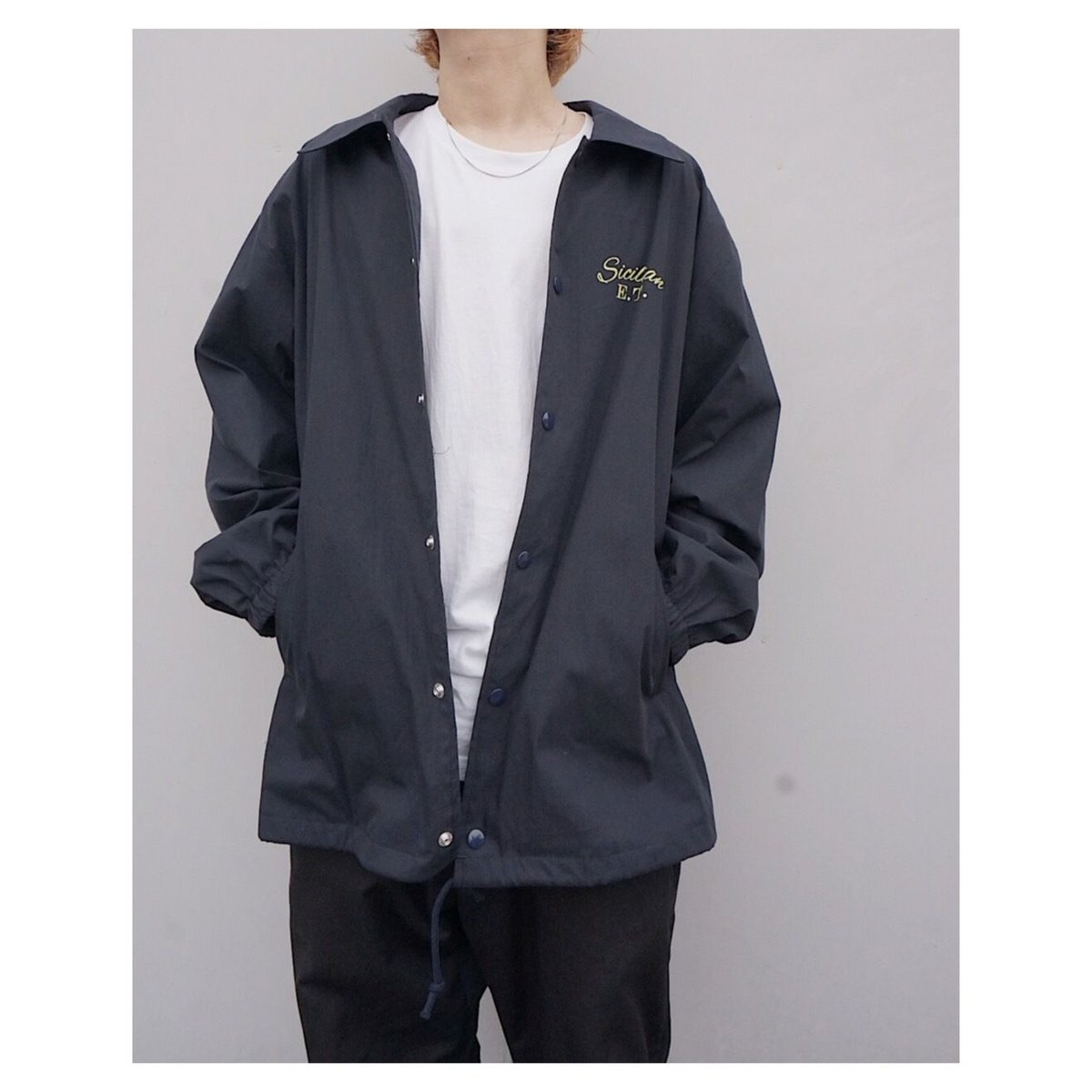 Black Weirdos「Coach Jacket」 | gouter le cabinet