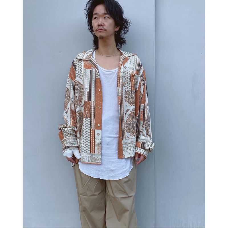 FACCIES「ORIENTAL PAISLEY OPEN SHIRTS 」 | gouter