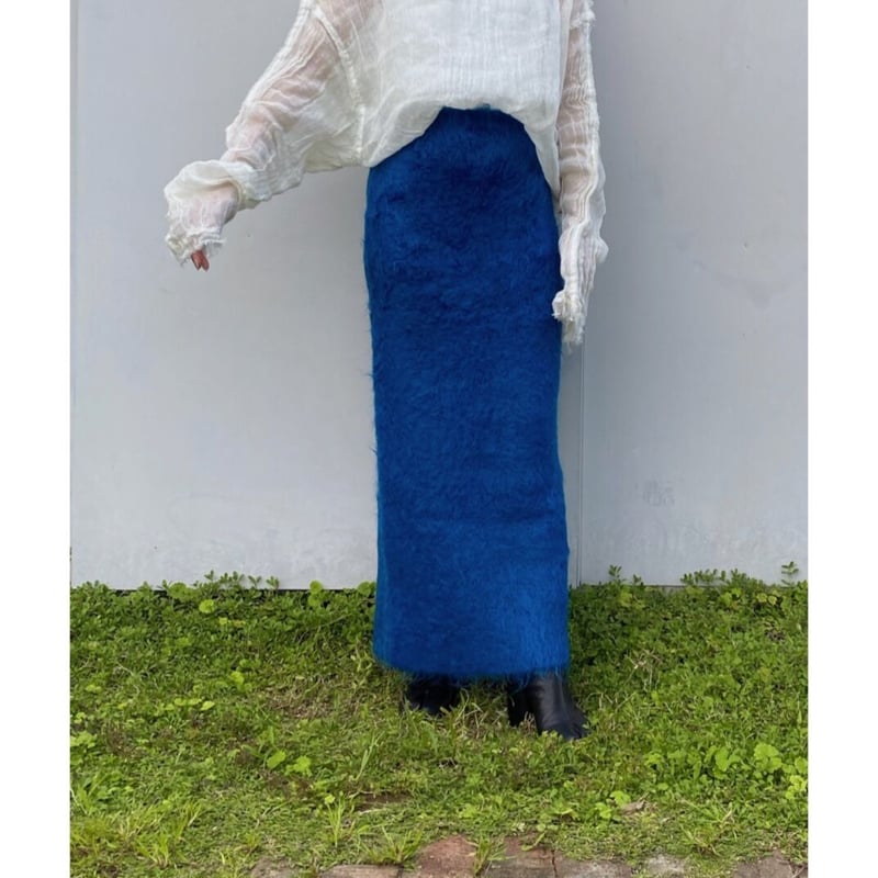 ERiKOKATORi「kid mohair knit skirt」 | gouter le