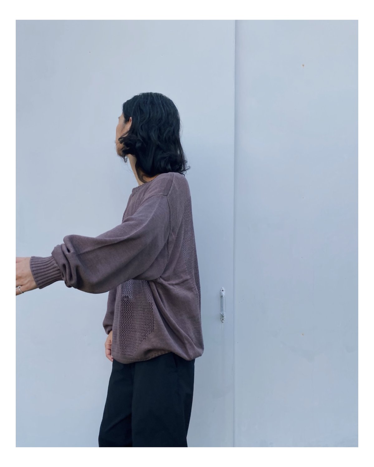 phingerin WINDOW WEB SWEATER ニット　フィンガリン fit=scale-down,w=1200