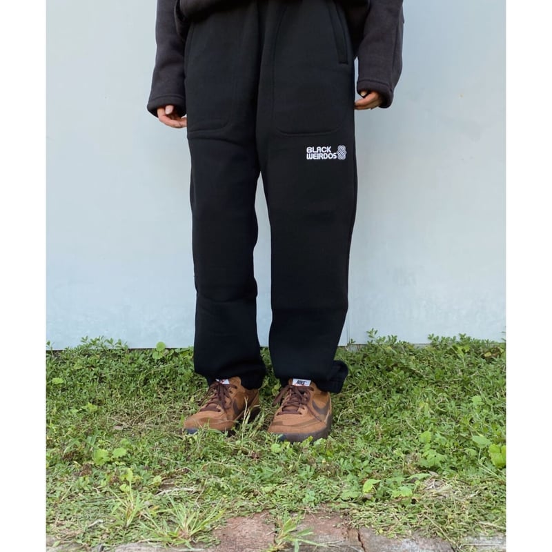 BLACK WEIRDOS「Reversible Sweat pants」black. | g