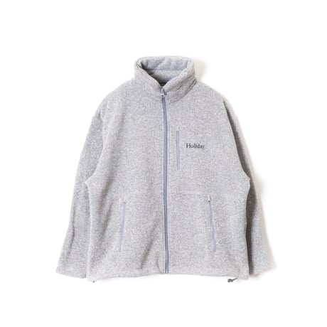 HOLIDAY「THERMAL PRO FLEECE ZIP UP JACKET」h/gray.