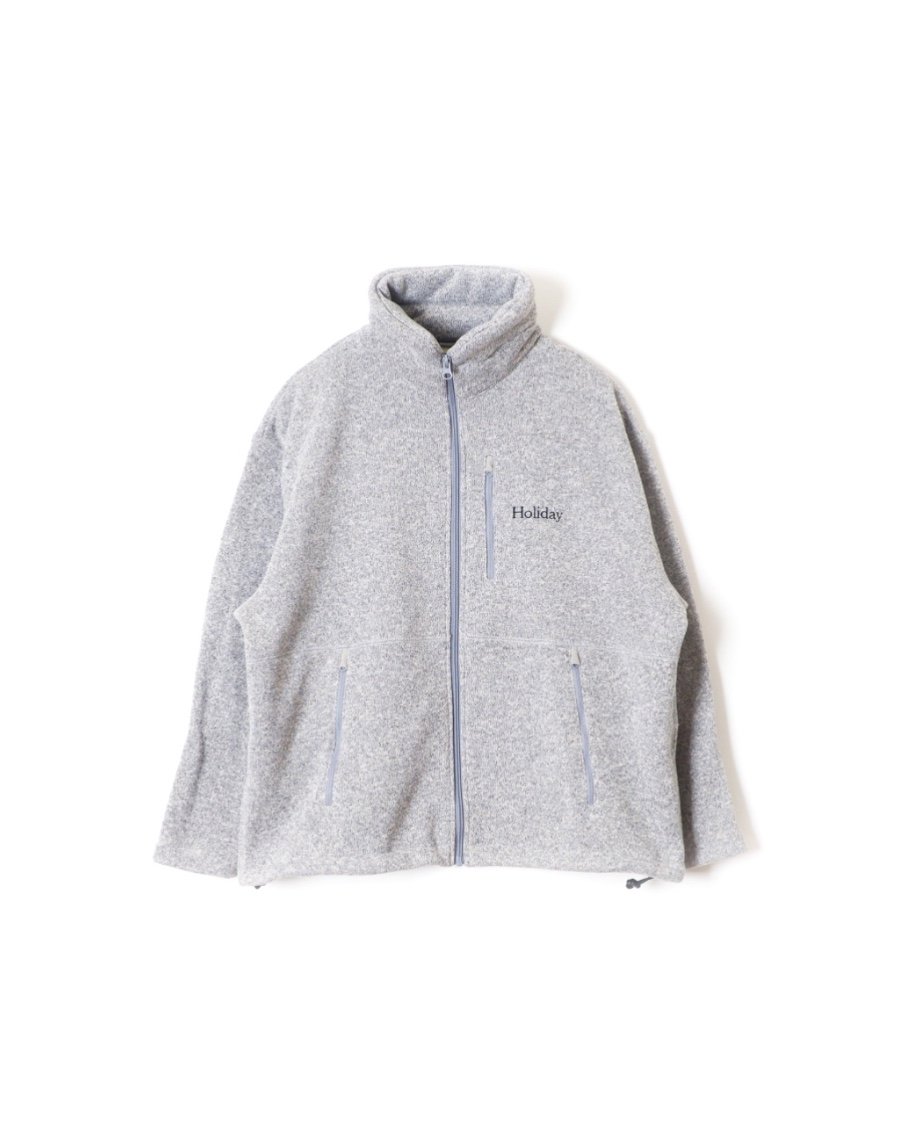 holiday - HOLIDAY フリース HOLIDAY「THERMAL PRO FLEECE ZIP UP JACKET」h/gray