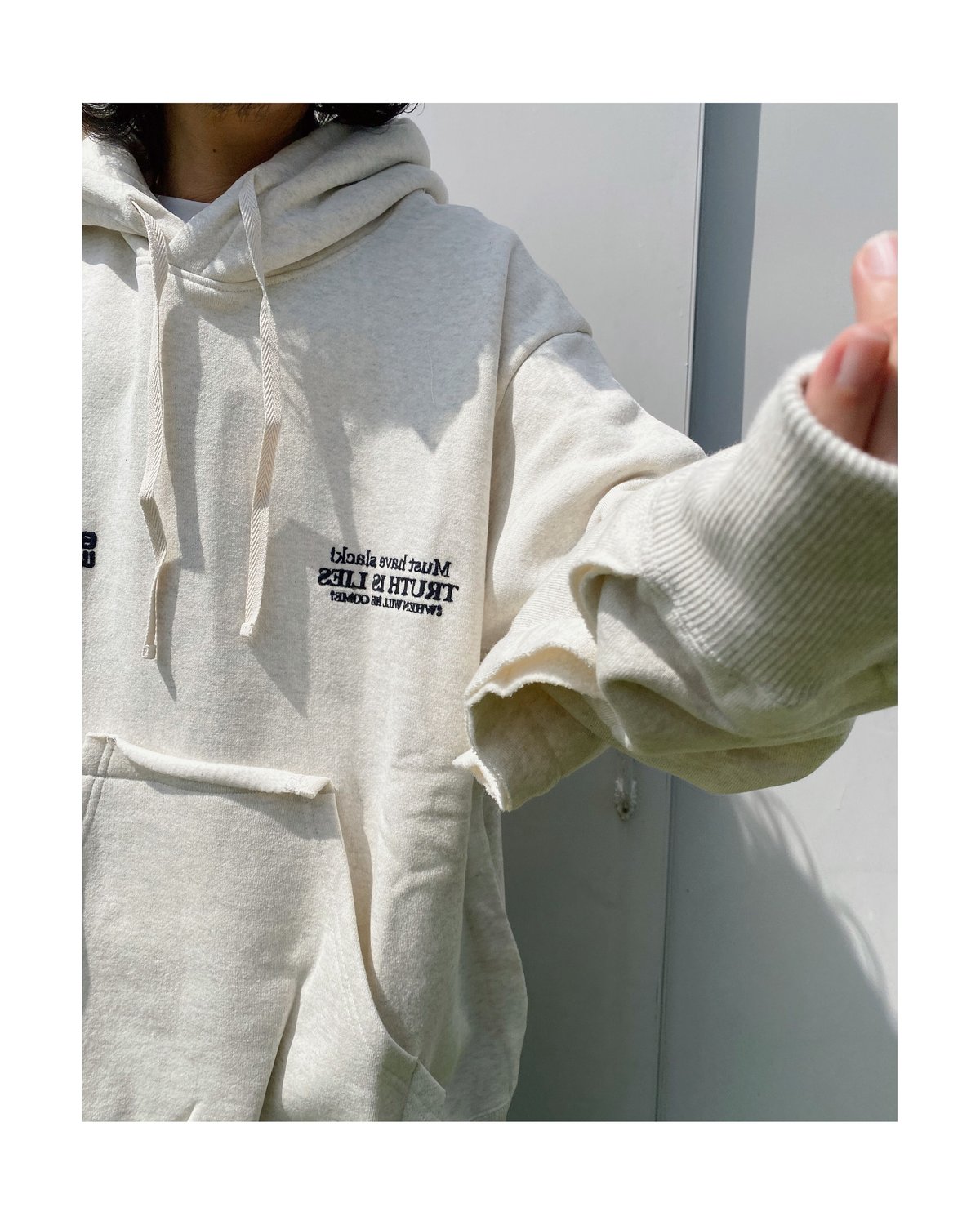 BLACK WEIRDOS「Reversible Sweat Hoodie」 | gouter
