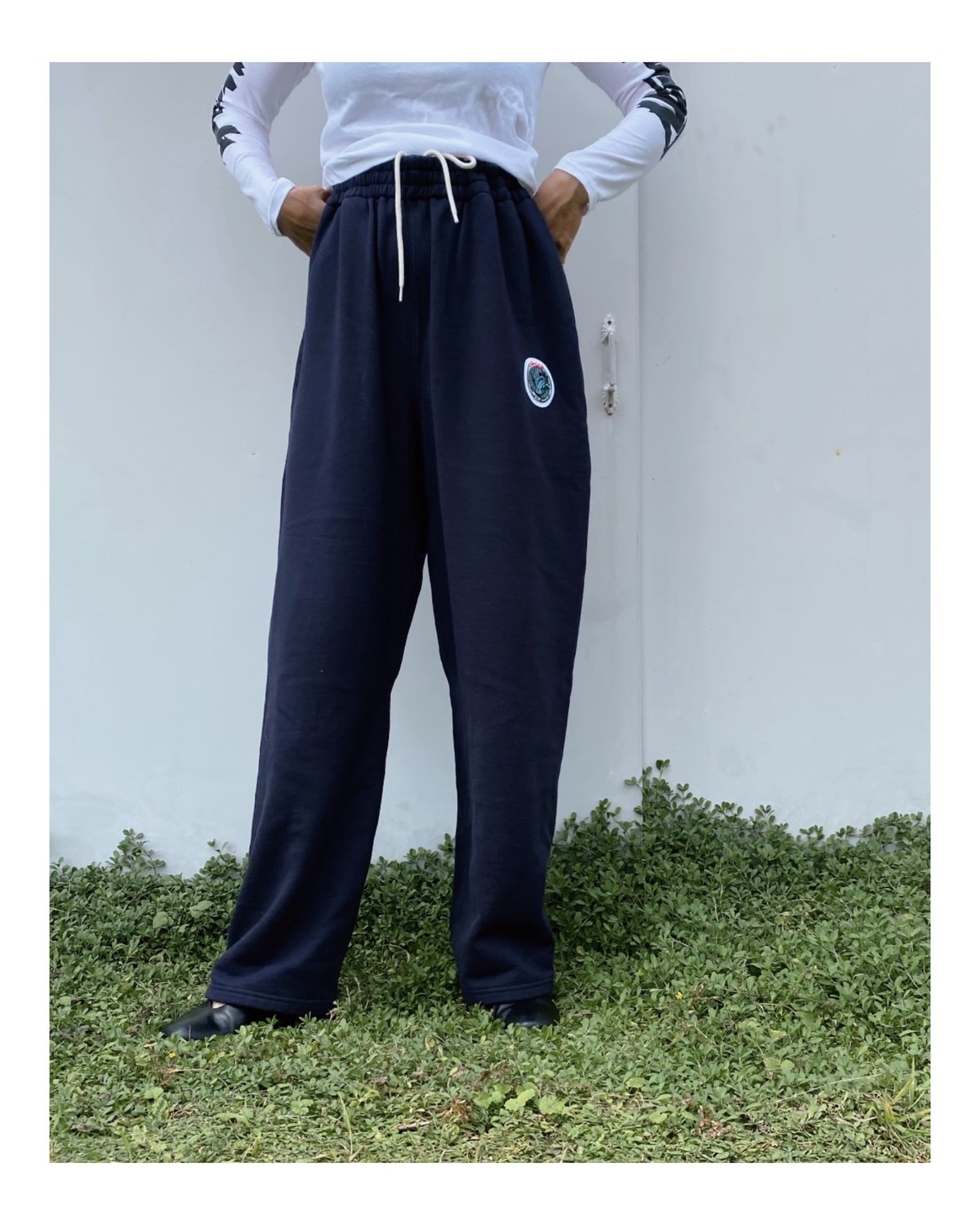 HOLIDAY「POLYCOTTON SWEAT WIDE PANTS」 | gouter l