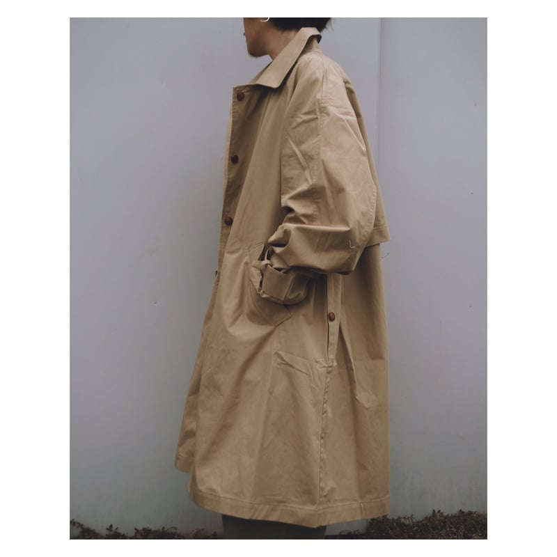 phingerin コート PHINGERINフィンガリンFOLD TRENCH ロングコート