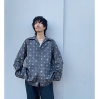 FACCIES「MARBLE PT SHAGGY CARDIGAN 」green. | gou