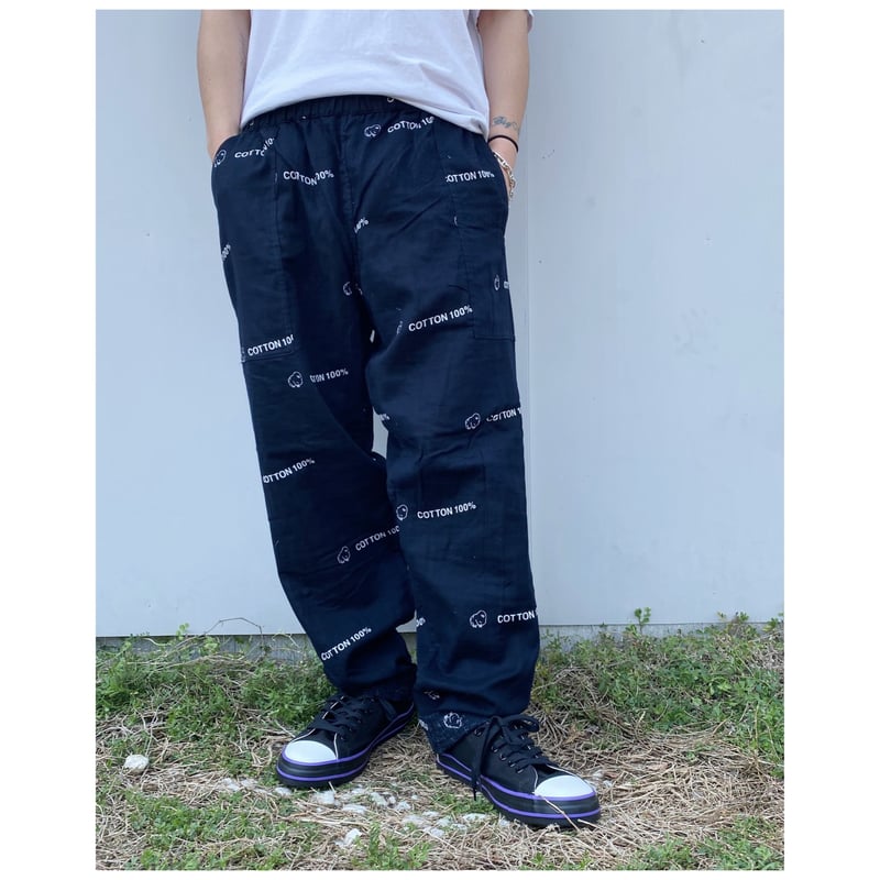 PHINGERIN「NIGHT PANTS GAUZE COTTON HUNDRED」 | g