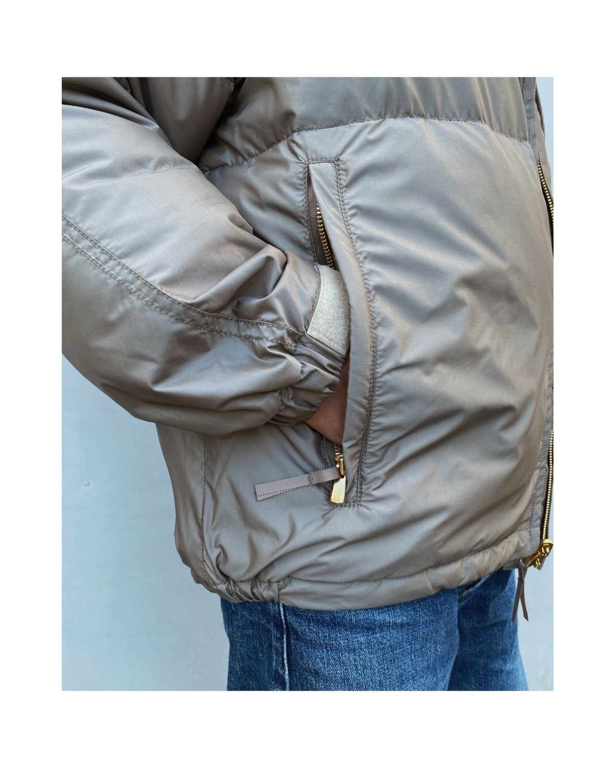 SON OF THE CHEESE「Reverse Down Jacket」 | gouter SON OF THE CHEESE「Reverse Down Jacket」 | gouter
