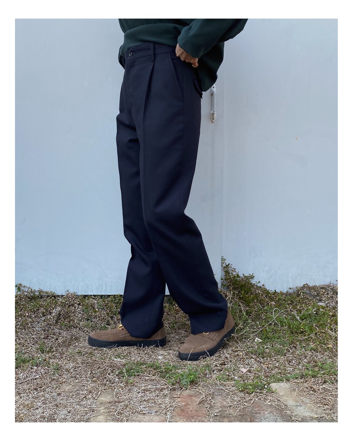 holiday HOLIDAY 　WOOL DRAWSTRINGS SLACKS WOOL DRAWSTRINGS SLACKS｜HOLIDAY（ホリデイ）OFFICIAL ONLINE