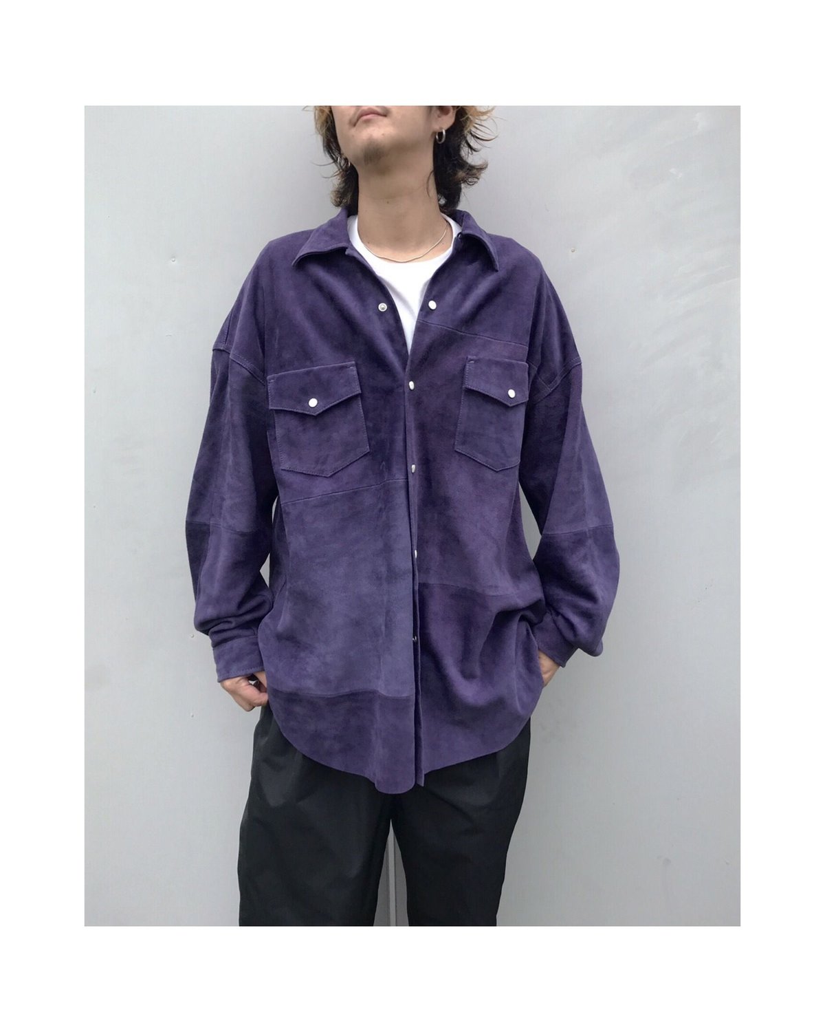 WESTOVERALLS スウェードシャツ WESTOVERALLS「SUEDE SHIRTS」 | gouter le cabinet