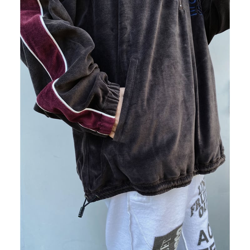 BLACK WEIRDOS「Velor Track Sweater」 | gouter le BLACK WEIRDOS「Velor Track Sweater」 | gouter le