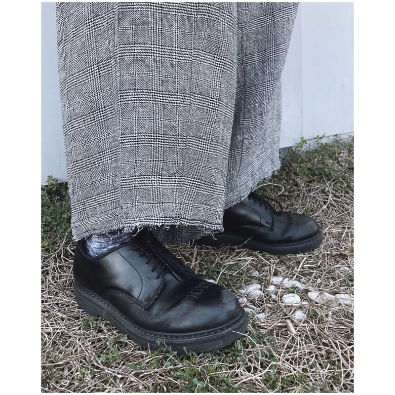 FACCIES「S/L Super wide pants」glen check. | gout
