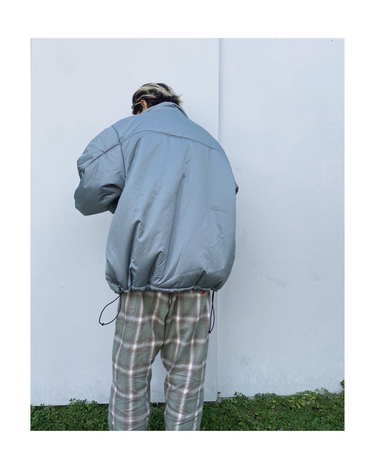 comfortable reason「Minimal Puff Jacket」c/blue. comfortable reason「Minimal Puff Jacket」c/blue.