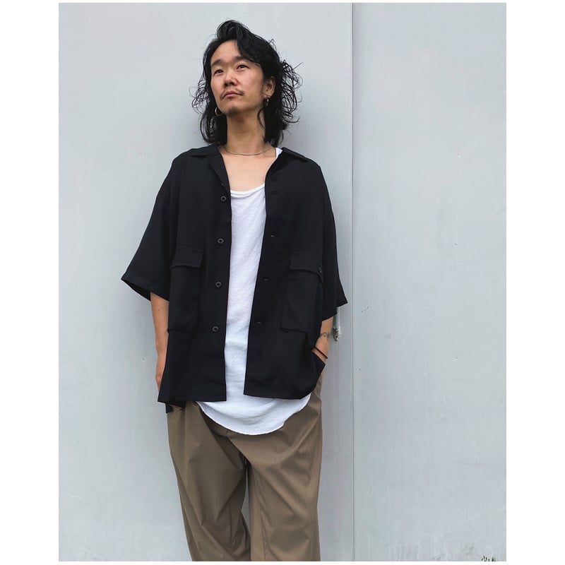 TENBOX「DRUG DEALER SHIRT」black. | gouter le cab TENBOX「DRUG DEALER SHIRT」black. | gouter le cab