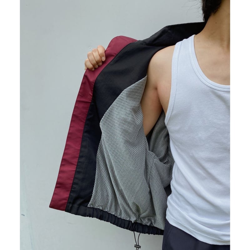 DRÔLE DE MONSIEUR ナイロンジャケット XS ブラック MR.OLIVE / RETRO POLYESTER TWILL / MINIMUM JACKET – MR.OLIVE