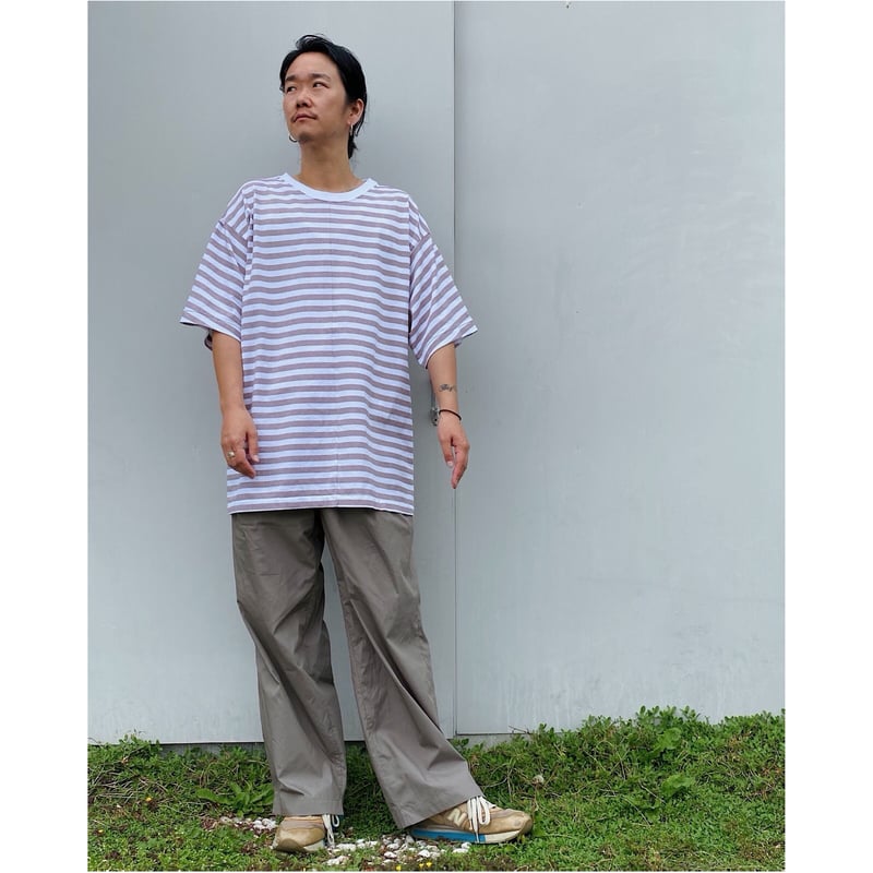 ETHOS「FRANKEN STC BORDER TEE」cafe mocha. | gout