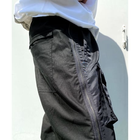 BLACK WEIRDOS「Nylon Zip Pants」