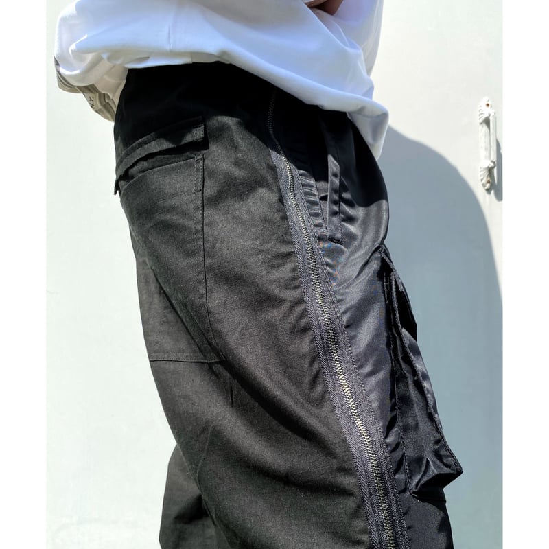 BLACK WEIRDOS「Nylon Zip Pants」 | gouter le cabinet