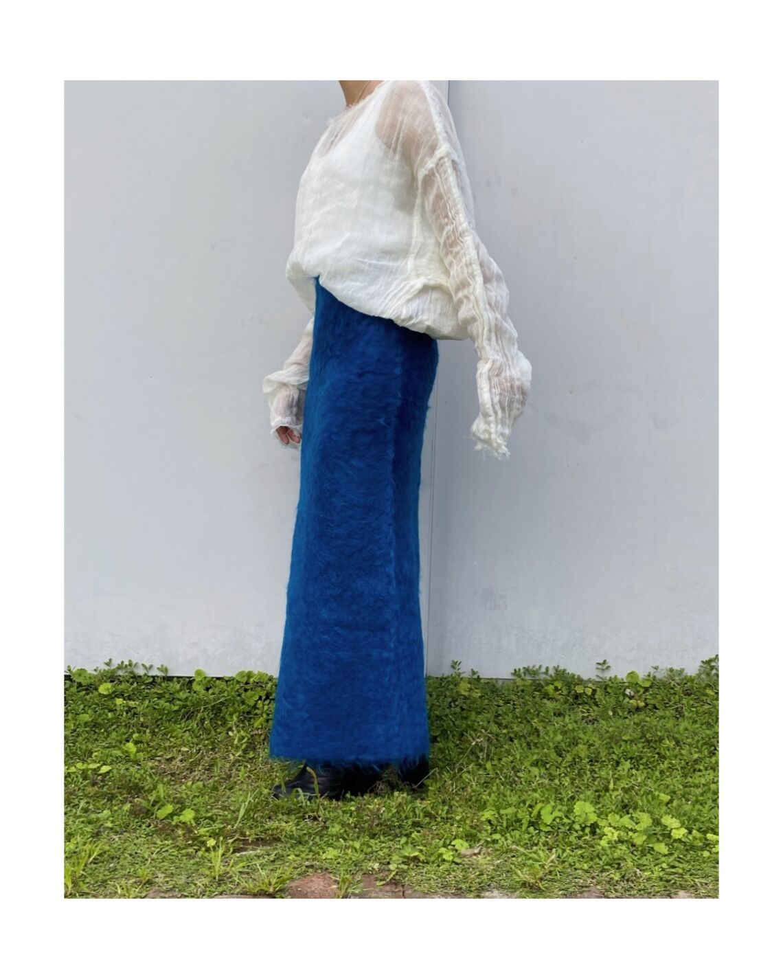 ERiKOKATORi「kid mohair knit skirt」 | gouter le