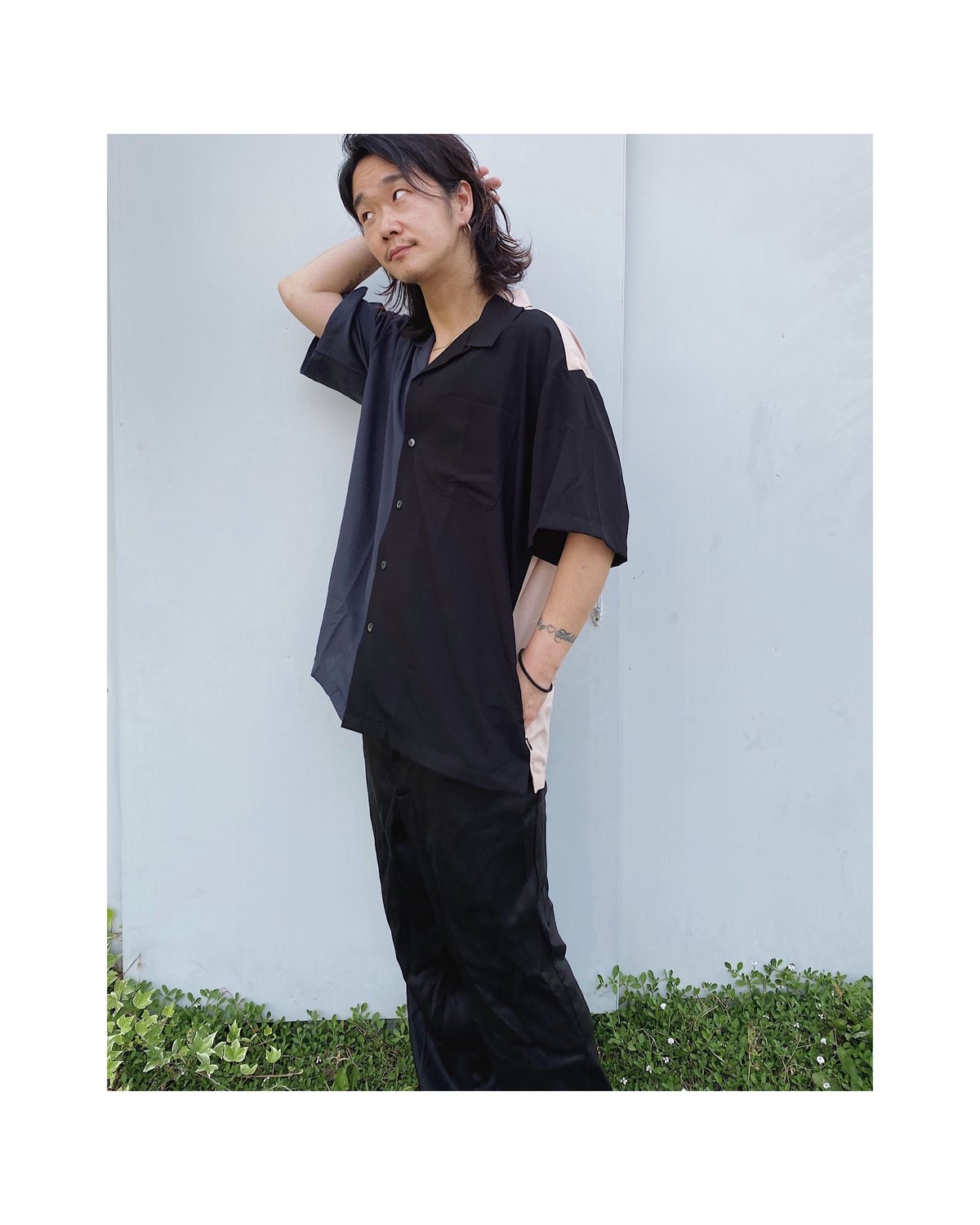 SON OF THE CHEESE「3Color Rayon Shirt」