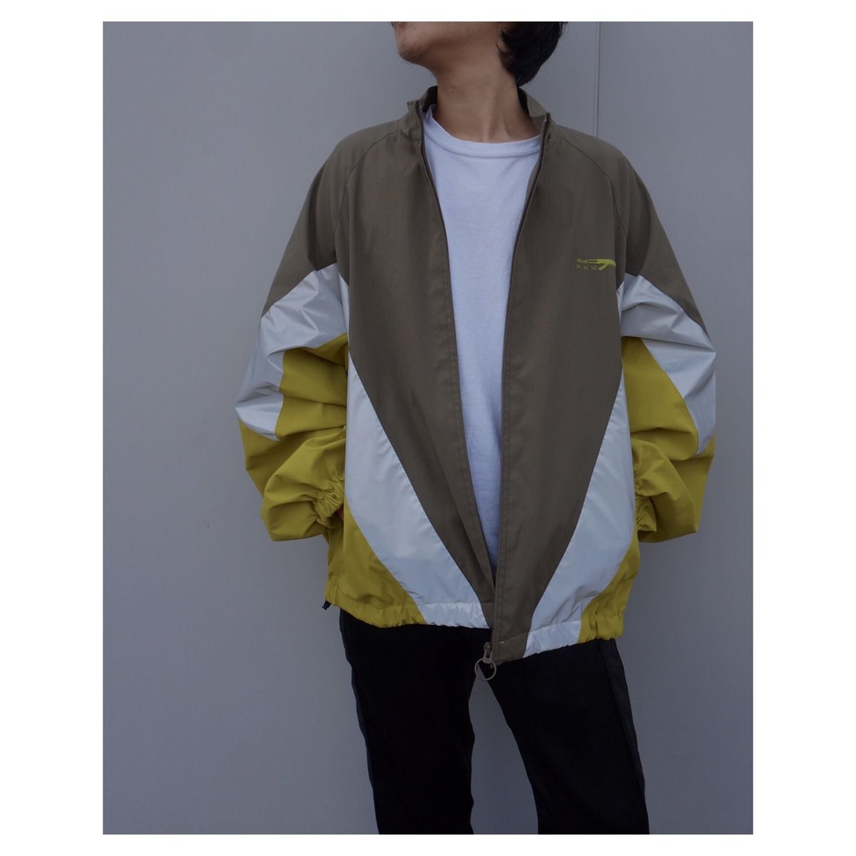 Black Weirdos「Reclector Track Jacket」 | gouter Black Weirdos「Reclector Track Jacket」 | gouter