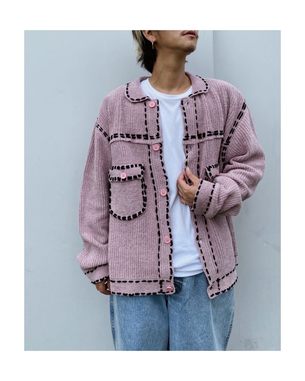 PHINGERIN 「PG-1 KNIT」m/pink. | gouter le cabinet