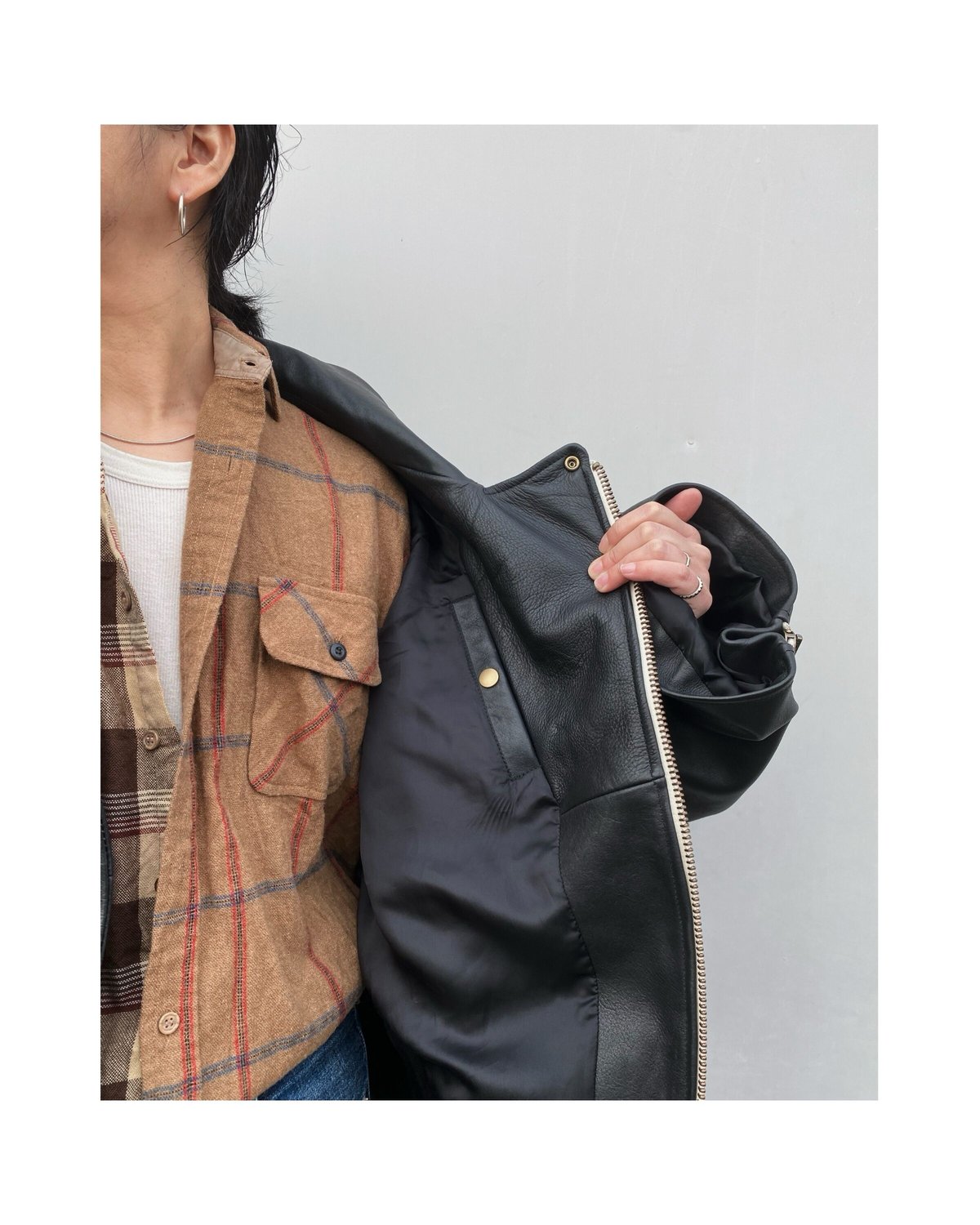 Style Note ライダースジャケット NötE「Chronicle Over riders jacket」 | gouter le