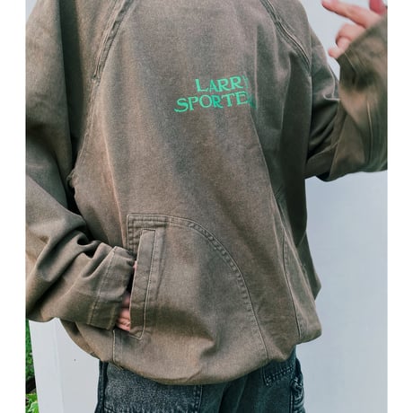BLACK WEIRDOS「DENIM ANORAK SHIRT」