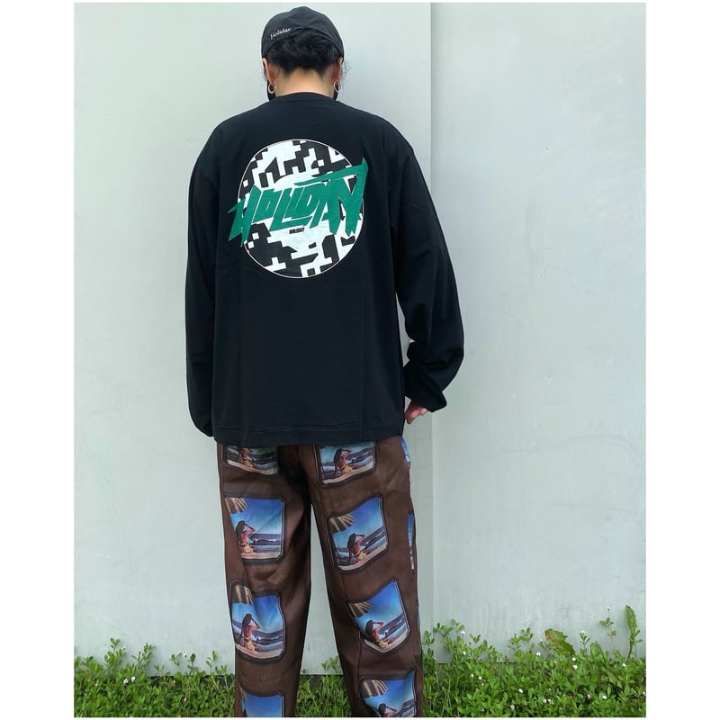 HOLIDAY「SUPER FINE L/S T-SHIRTS(CIRCLE LOGO)」b